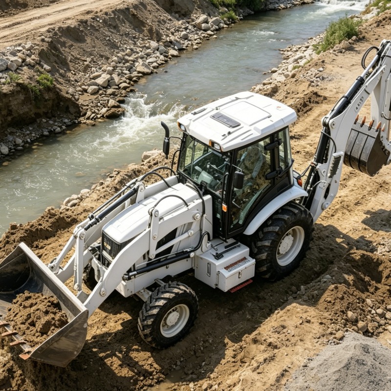 Heavy Equipment Working - Endüstriyel Sınıf 4x4 Tekerlekten Çekişli Hafriyat