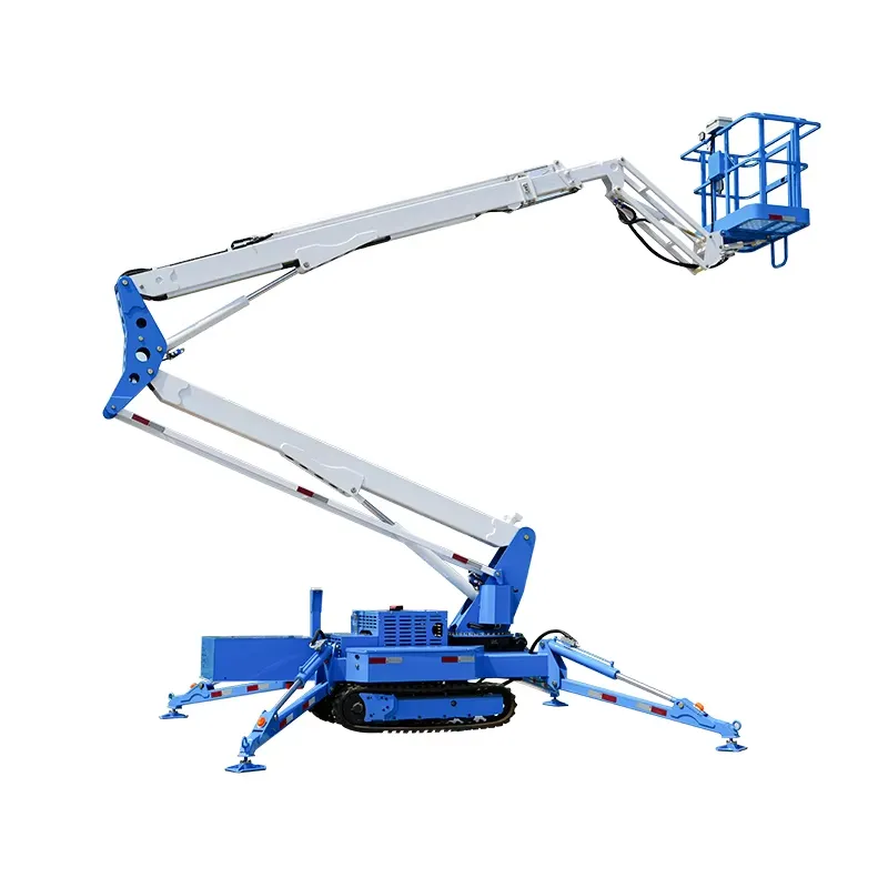 Compact Crawler Boom Lift - Kompakt Paletli Hidrolik Kaldırıcı 8m-24m Paletli