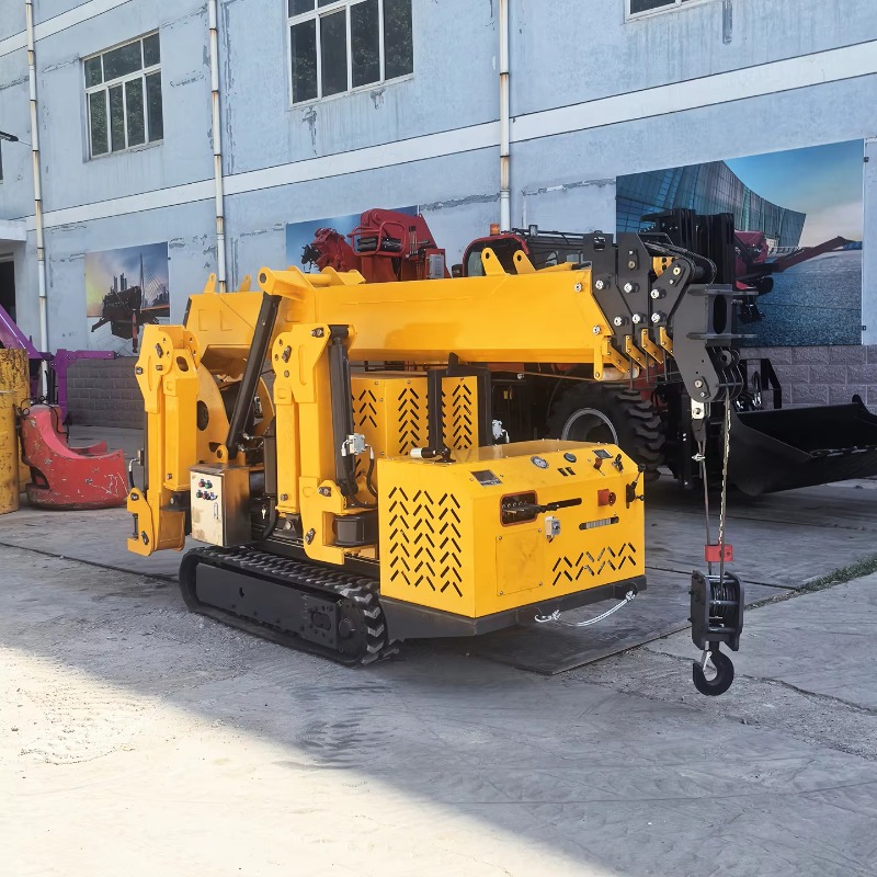 Compact Crawler Boom Lift - 1.5 Ton Mini Örümcek Vinç Dizel/Elektrikli