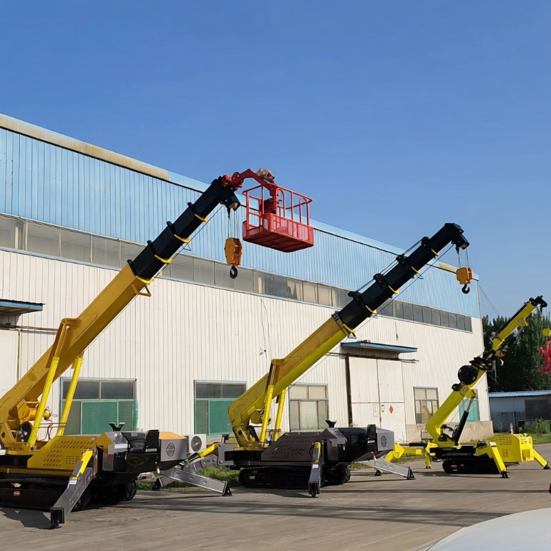 Compact Crawler Boom Lift - Sıcak Satış Paletli Örümcek Vinç Teleskopik