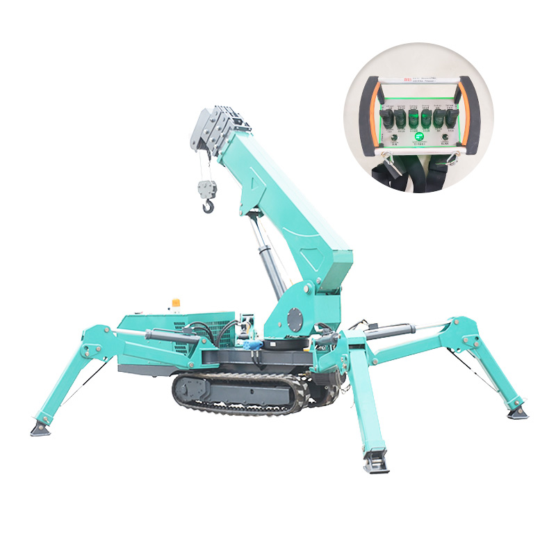Compact Crawler Boom Lift - 7T Hidrolik Örümcek Vinç Mini Paletli