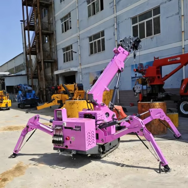 Compact Crawler Boom Lift - 7 Tonluk Uzaktan Kumandalı Örümcek Tipi