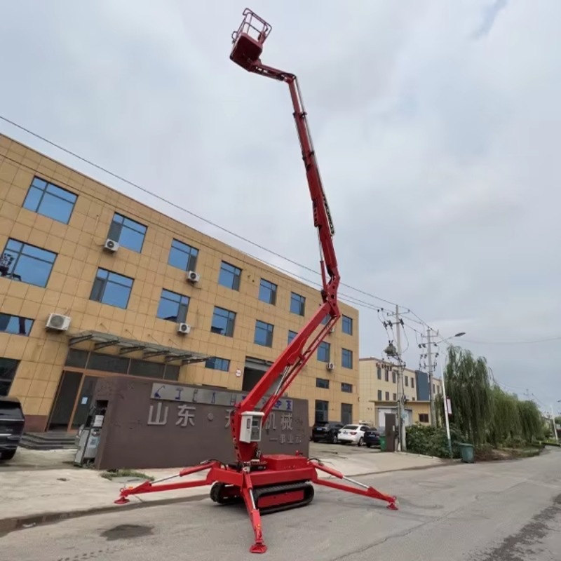 Compact Crawler Boom Lift - YG Özelleştirilmiş 12m Briggs & Stratton