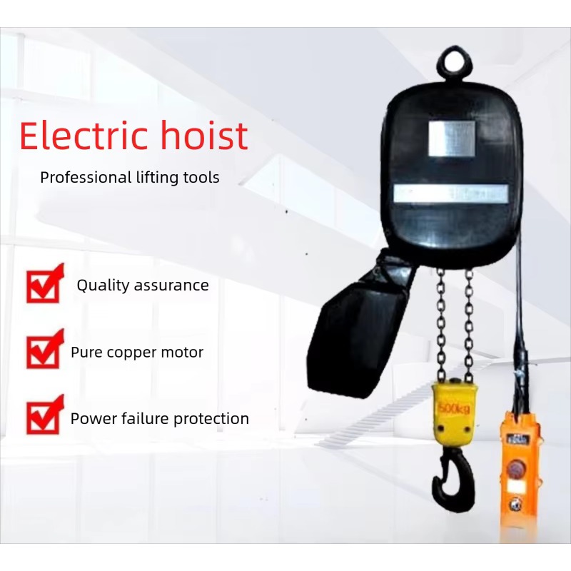 Electric Chain Hoist - Çift Hızlı Elektrikli Zincirli Vinç Tek/Çift