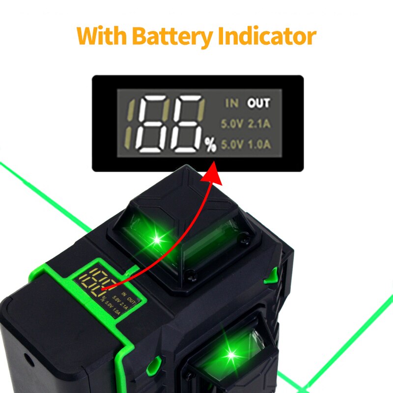 FEIDSIDE 16/12 Çizgili Yeşil L - Laser Level Rotary incelemesi ve fiyatı