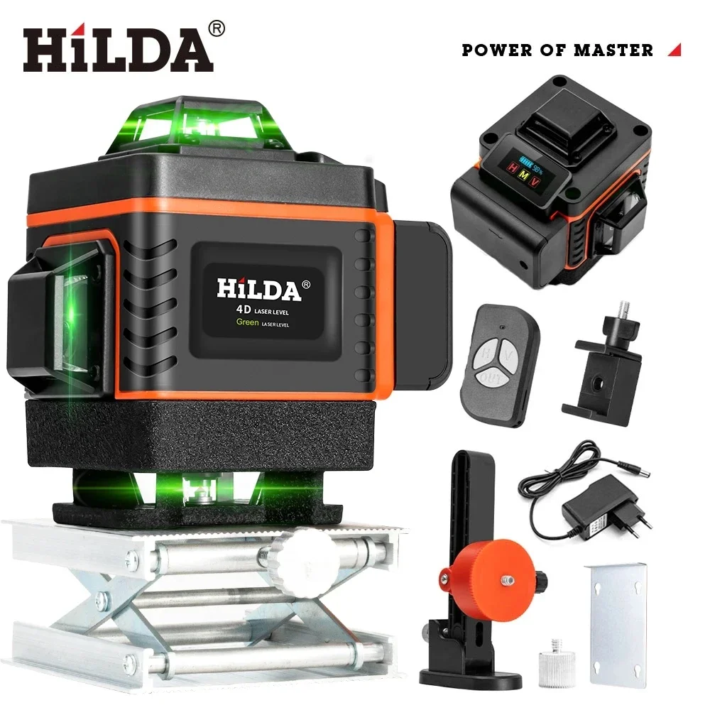 HILDA 16/12 Hatlı 4D Lazer Sev - Laser Level Rotary incelemesi ve fiyatı