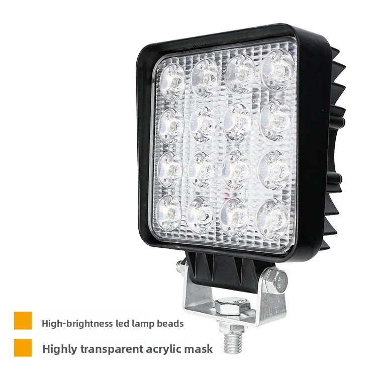 48W 16LED 4 İnç 12V 24V LED Ça - Heavy Equipment Working incelemesi ve fiyatı