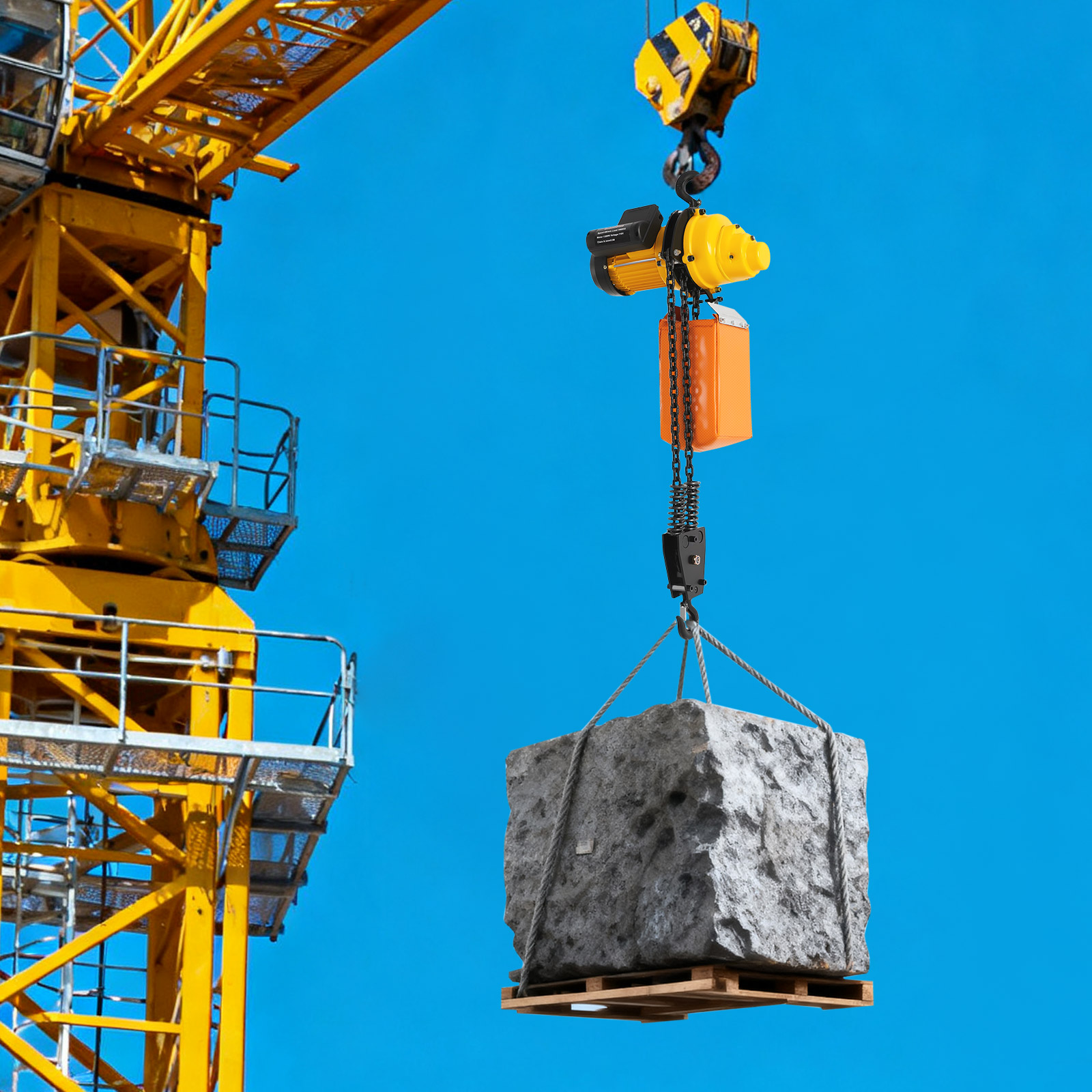 10ft Kaldırma Yüksekliğine Sah - Electric Chain Hoist incelemesi ve fiyatı