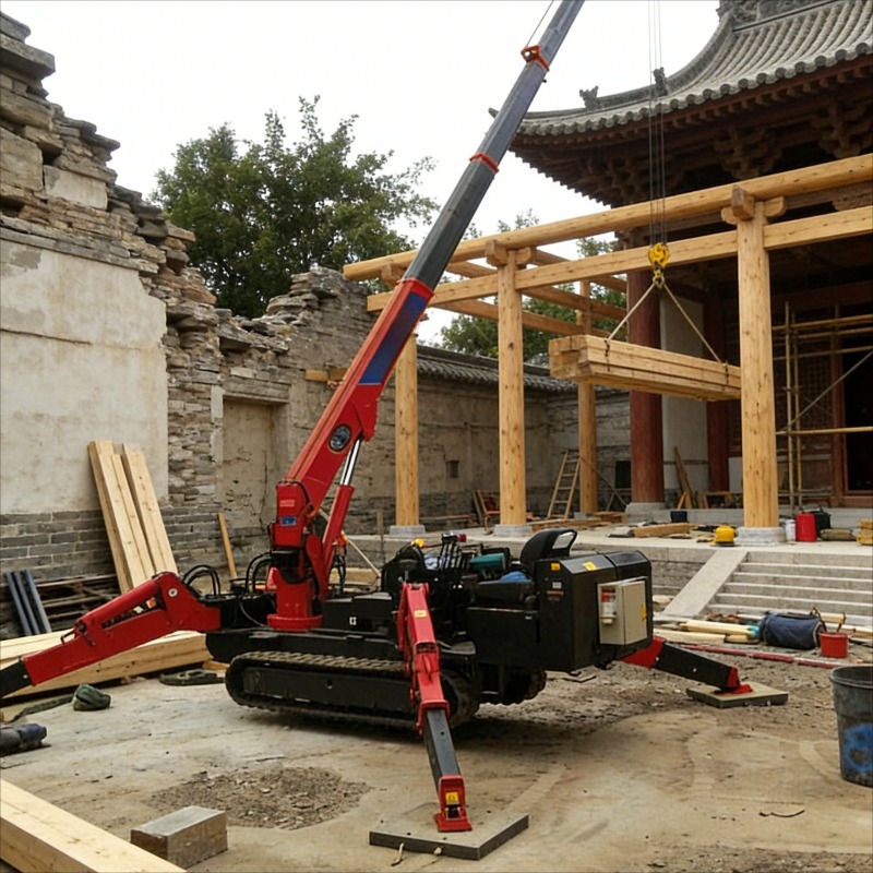 Özelleştirilmiş 3 Ton Mini Örü - Compact Crawler Boom Lift incelemesi ve fiyatı