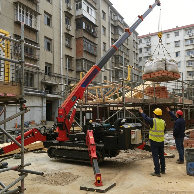 Özelleştirilmiş 3 Ton Mini Örü - Compact Crawler Boom Lift incelemesi ve fiyatı