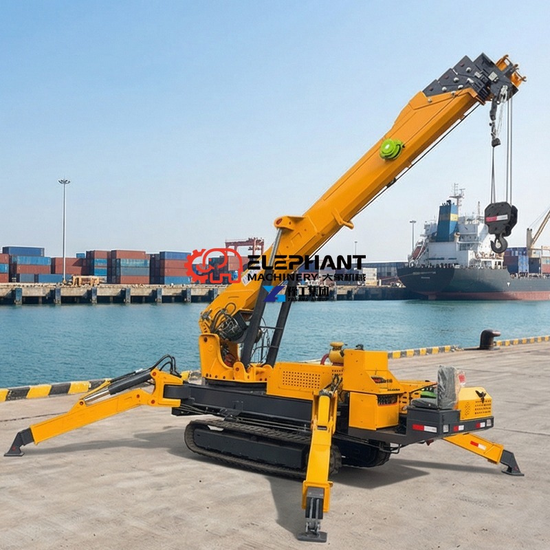 ISO Sertifikalı 5 Ton 12 Ton M - Compact Crawler Boom Lift incelemesi ve fiyatı