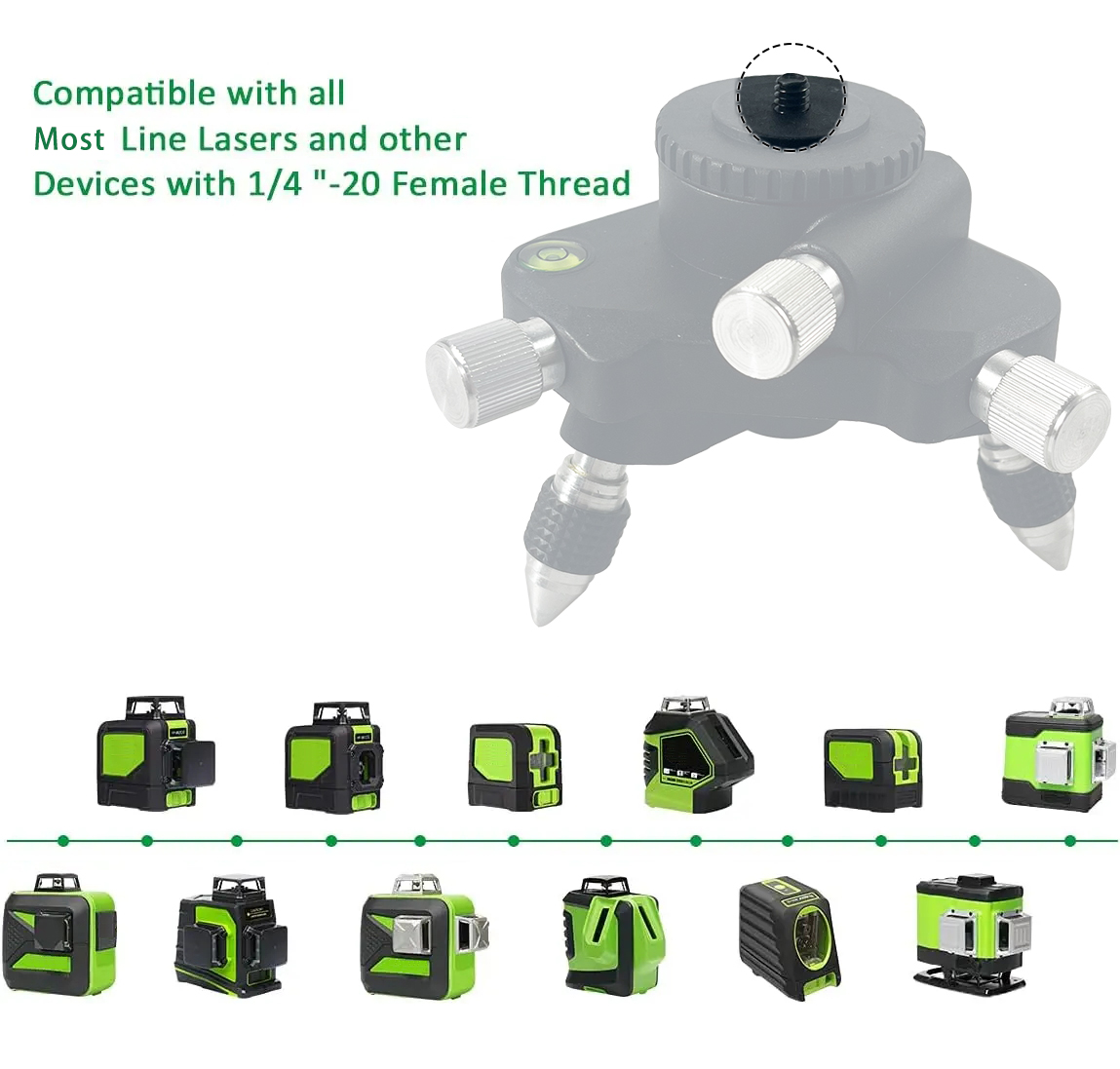 Ayarlanabilir Dönme Braketi La - Laser Level Rotary incelemesi ve fiyatı