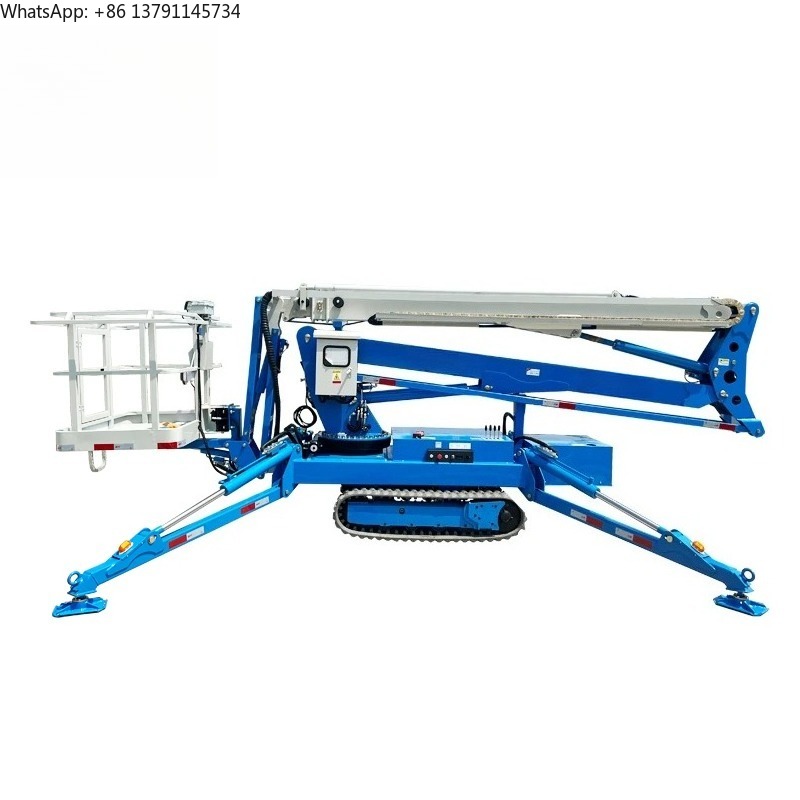 Ağaç işleri için ucuz 10~18 me - Compact Crawler Boom Lift incelemesi ve fiyatı