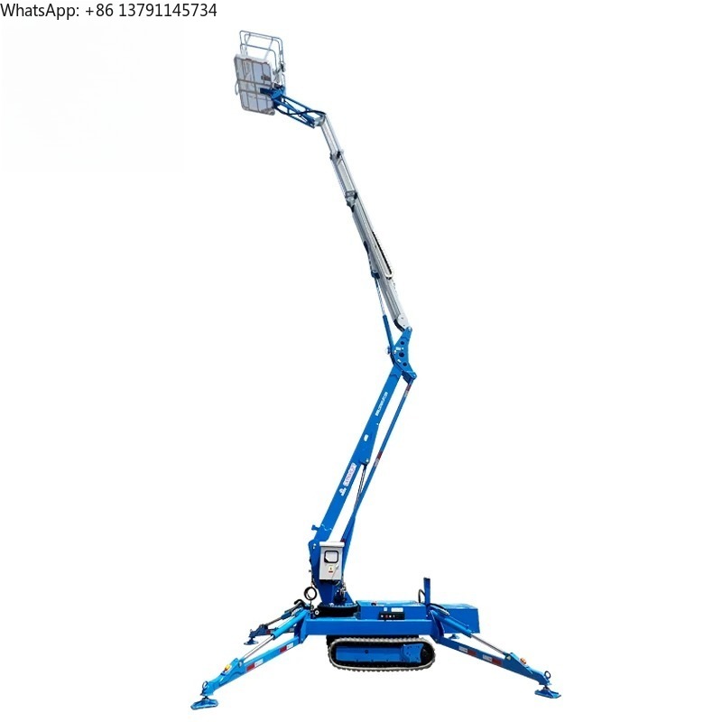 Ağaç işleri için ucuz 10~18 me - Compact Crawler Boom Lift incelemesi ve fiyatı