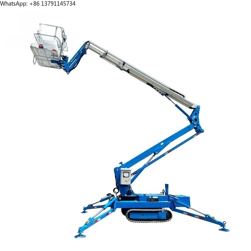 Ağaç işleri için ucuz 10~18 me - Compact Crawler Boom Lift incelemesi ve fiyatı