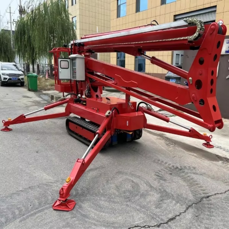 YG Özelleştirilmiş 12m Briggs  - Compact Crawler Boom Lift incelemesi ve fiyatı