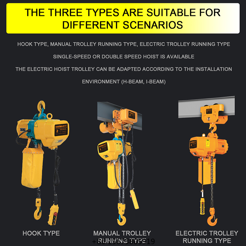 Chenli 0.5t 1.5ton 2 Ton 5t 7. - Electric Chain Hoist incelemesi ve fiyatı