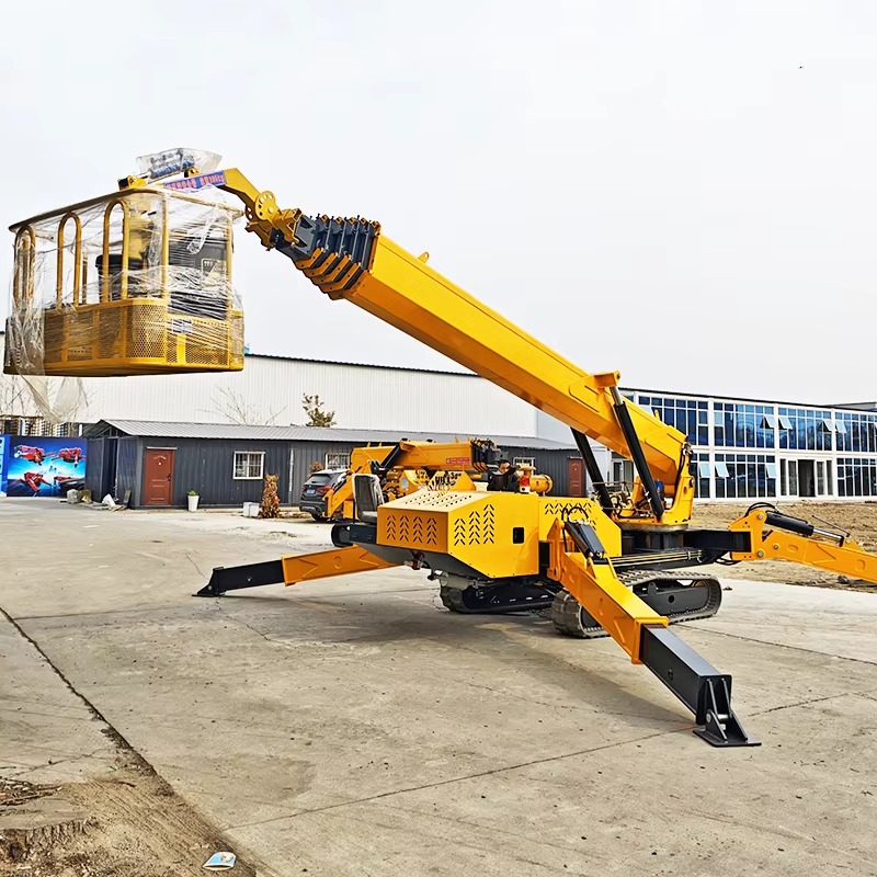 8 Ton Ağır Yük Taşıma Örümcek  - Compact Crawler Boom Lift incelemesi ve fiyatı