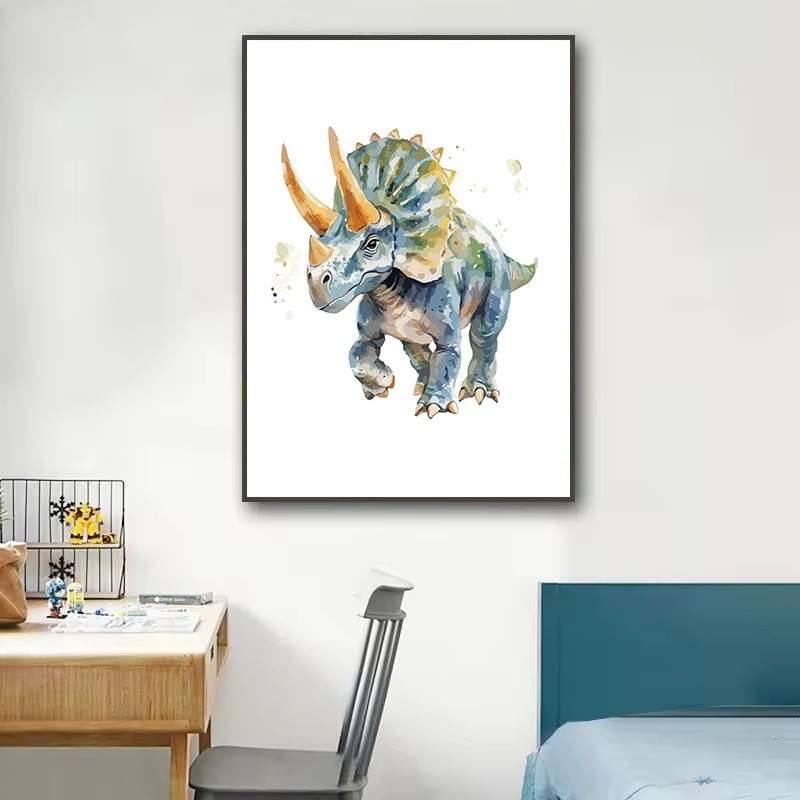 Suluboya Dinozor Kreş T-Rex Tr - Heavy Equipment Background incelemesi ve fiyatı