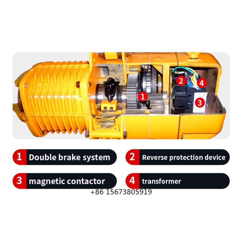 200kg 1000kg Filipinler Fiyatı - Electric Chain Hoist incelemesi ve fiyatı
