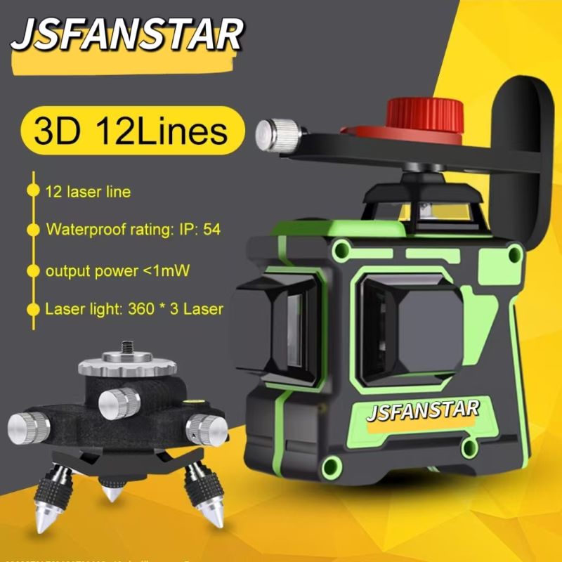 ATV3d 12 Hatlı Şarj Edilebilir - Laser Level Rotary incelemesi ve fiyatı